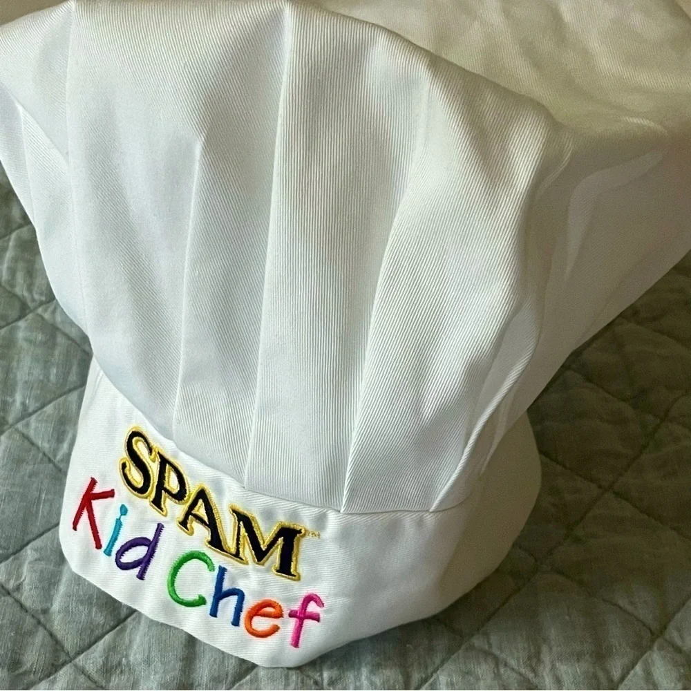 Cooking Kids Hat French Style Baking Multicolor Embroidery Graphic One Size